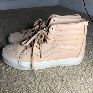 Vans Sk8 Hi leather high tops